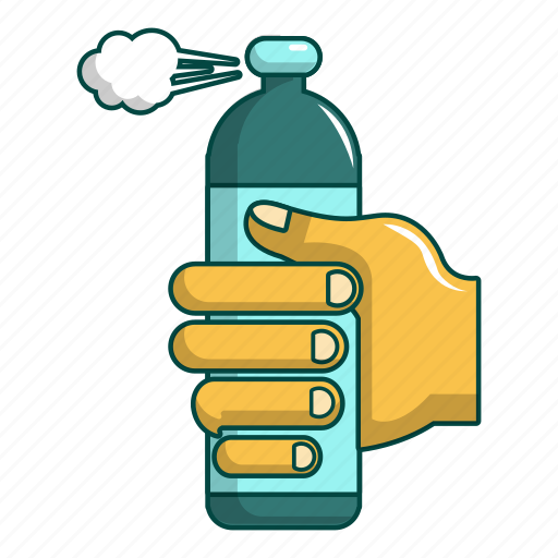Aerosol, air, cartoon, deodorant, gas, hairspray, spray icon - Download on Iconfinder