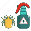 acarus, bug, cartoon, concept, disease, disinfection, insect 