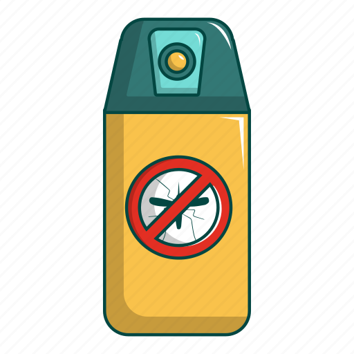 Cartoon, control, insect, malaria, mosquito, no, spray icon - Download on Iconfinder