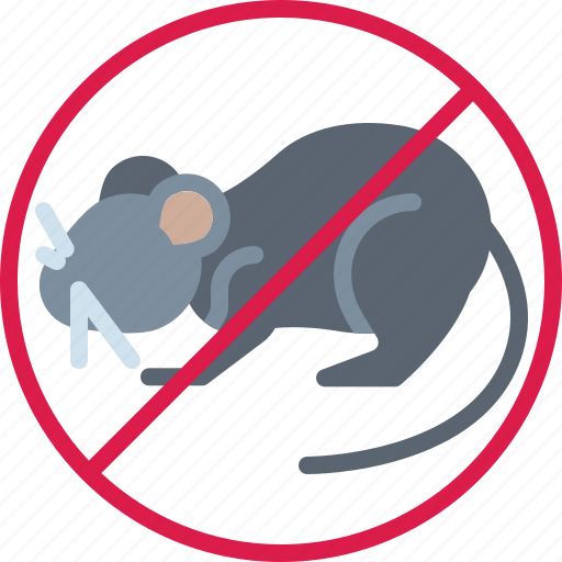 Stop, mouse, animal, rat, control icon - Download on Iconfinder