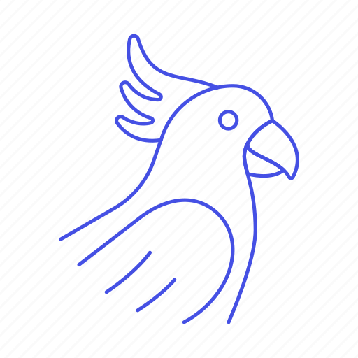 Animal, birds, cockatoo, crested, parrot, pet, sulphur icon - Download on Iconfinder