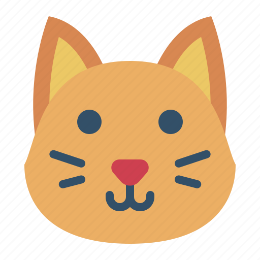 Cat, animal, head, pet, veterinary icon - Download on Iconfinder