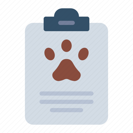 Medical, report, clipboard, pet, veterinary icon - Download on Iconfinder