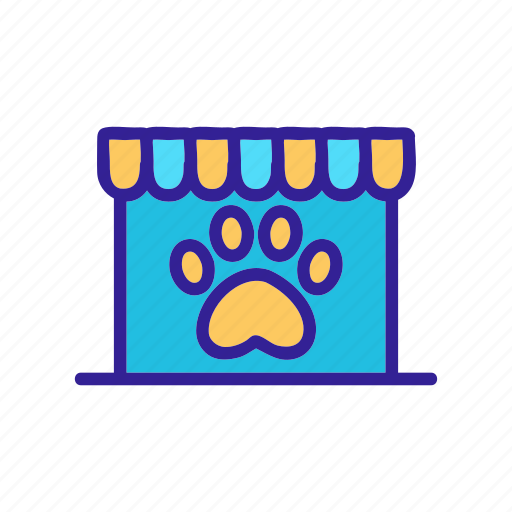 Animal, cat, clinic, contour, cute, pet icon - Download on Iconfinder