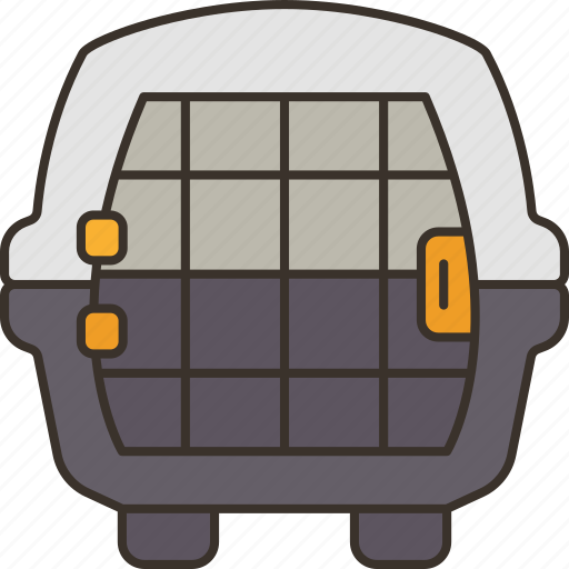 Pet, carrier, cage, carry, transportation icon - Download on Iconfinder