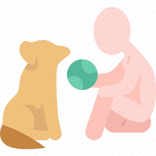 Trainer, pet, command, teaching, playing icon - Download on Iconfinder