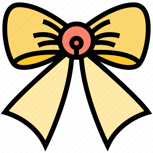Beauty, bow, decoration, present, ribbon icon - Download on Iconfinder