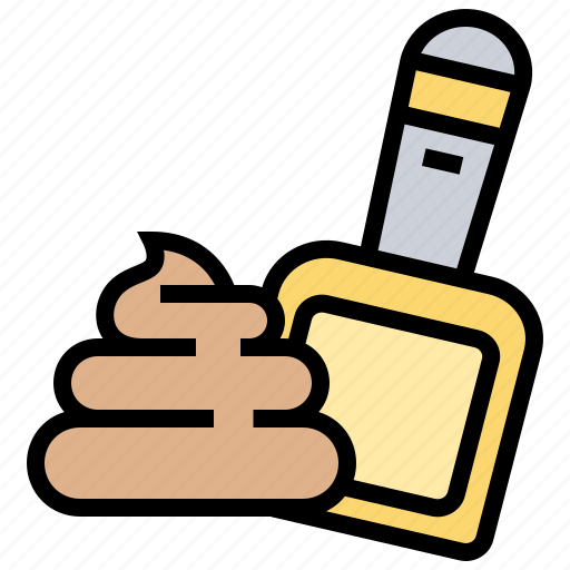 Clean, defecate, hygiene, poop, scoop icon - Download on Iconfinder