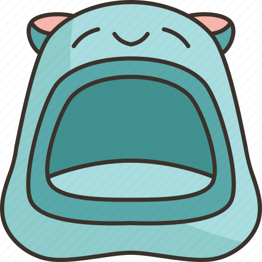 Bed, pet, sleeping, cat, comfort icon - Download on Iconfinder