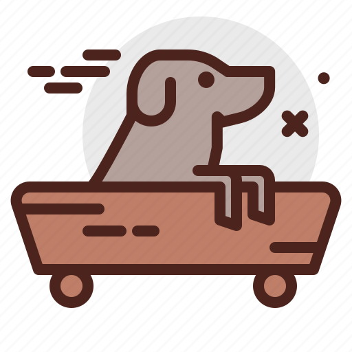 Cart, pet, vacation icon - Download on Iconfinder