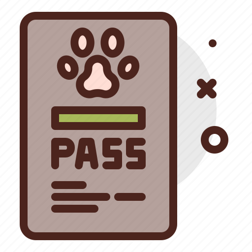 Passport, pet, vacation icon - Download on Iconfinder