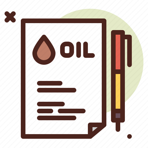 Document, oil, gas, industry icon - Download on Iconfinder