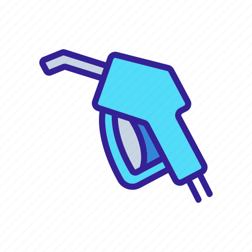 Automobile, crane, gun, petrol, refueling, station, tool icon - Download on Iconfinder