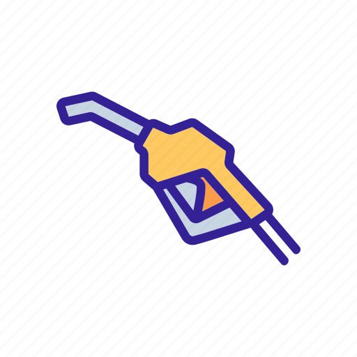 Automobile, gun, lever, petrol, refueling, station, tool icon - Download on Iconfinder