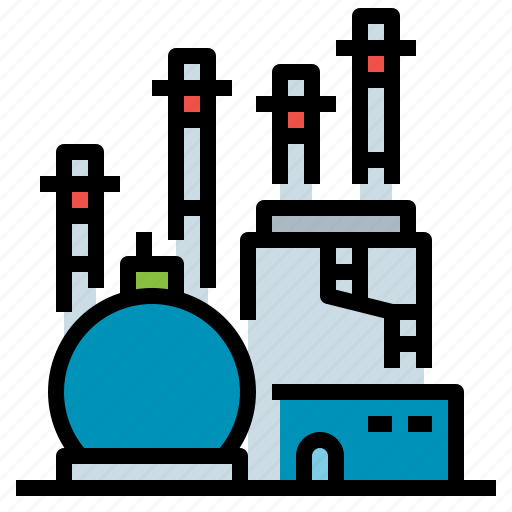 Factory, oil, petroleum, refinery, station icon - Download on Iconfinder