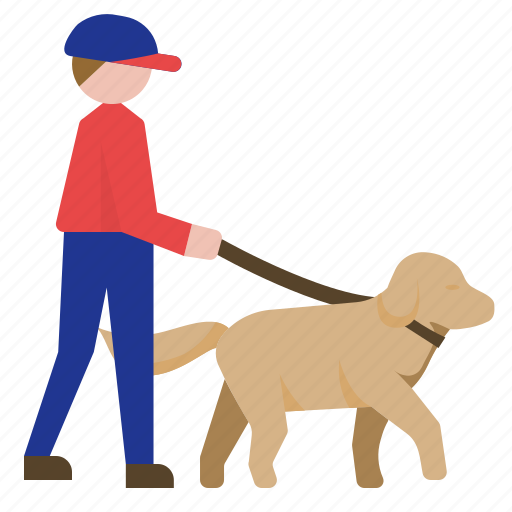 Dog, walking, walk, services, man, training, pet icon - Download on Iconfinder