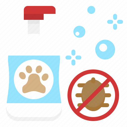 Tick, shampoo, flea, dog, cleaning, pet, grooming icon - Download on Iconfinder