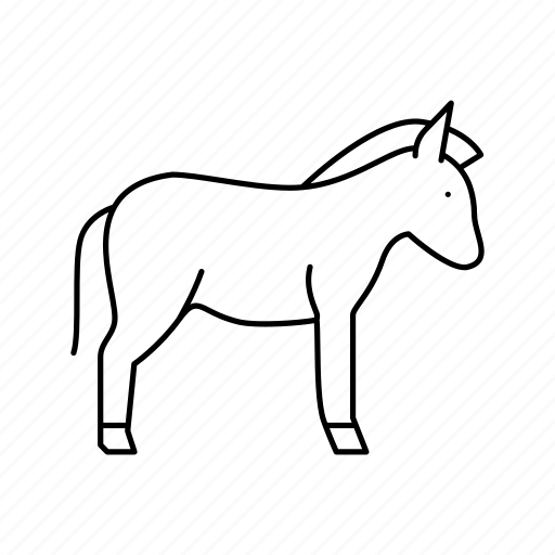 Donkey, domestic, animal, pets, dog, fish, cat icon - Download on Iconfinder