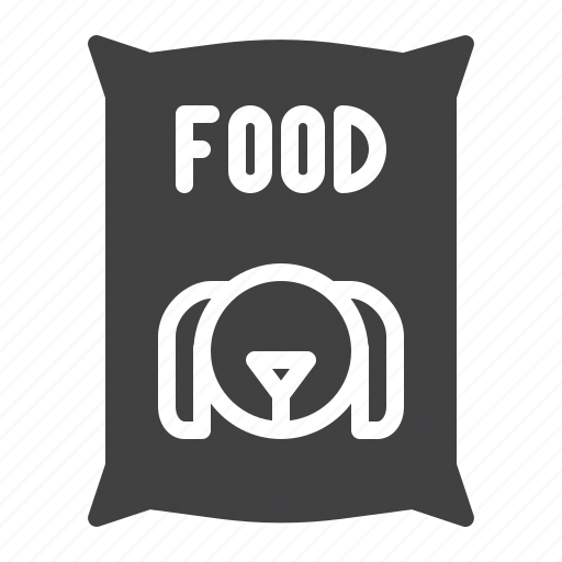 Bag, dog, food, package icon - Download on Iconfinder