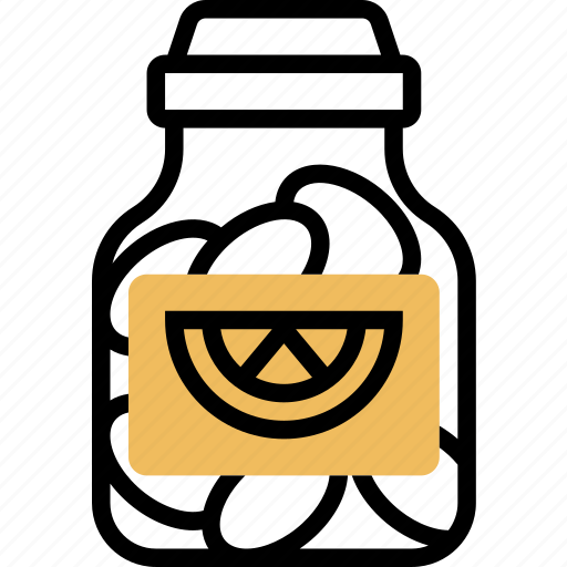 Vitamins, capsule, supplement, therapy, healthcare icon - Download on Iconfinder