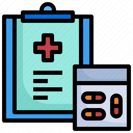 Prescription1, medical, prescription, healthcare, and, medicine, document icon - Download on Iconfinder