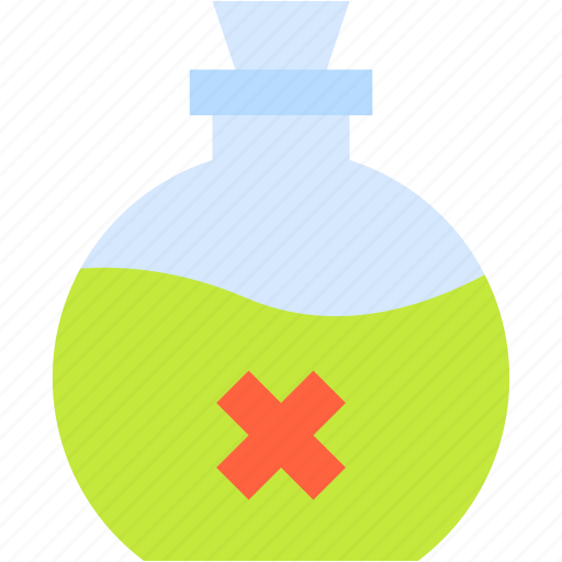 Potion, miscellaneous, potions, toxic, poison, bottle icon - Download on Iconfinder