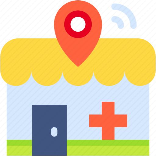 Location, maps, and, map, pointer, placeholder, pharmacy icon - Download on Iconfinder