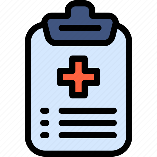 Report, healthcare, and, medical, pharmacy, clipboard, reports icon - Download on Iconfinder