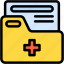 folder, medical, prescription, health, report, record, healthcare, and, pharmacy 
