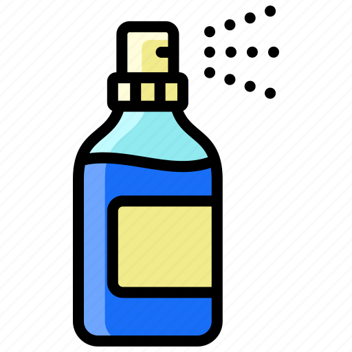 Spray, alcohol, cleaning, healthcare, sanitizer, medical icon - Download on Iconfinder