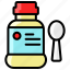 pharmacy, syrup, healthcare, medical, medicine, potion 