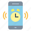 alarm, clock, smartphone, time, timer 