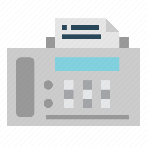 Call, electronics, fax, material, office, phone, taxes icon - Download on Iconfinder