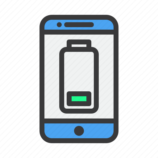 Application, battery, low, mobile, phone, power icon - Download on Iconfinder