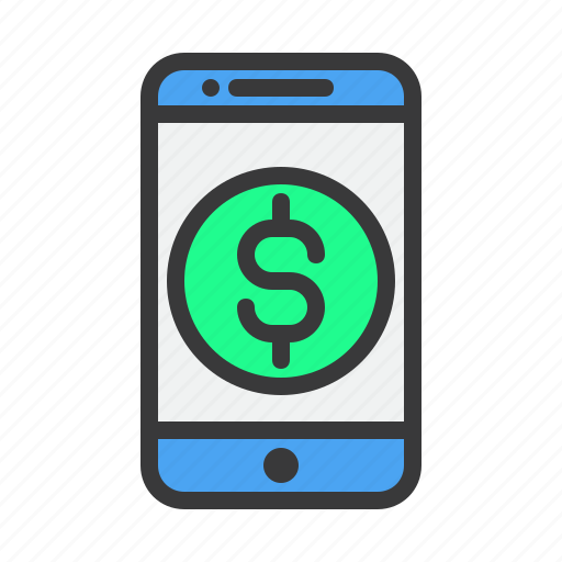 Application, dollar, mobile, money, payment, phone icon - Download on Iconfinder