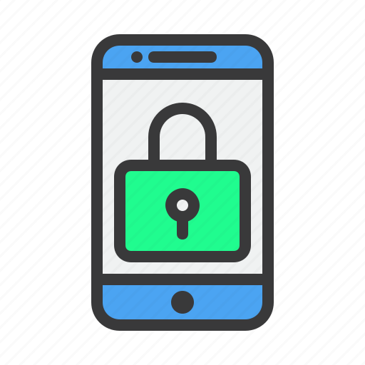 Application, lock, mobile, phone, security icon - Download on Iconfinder