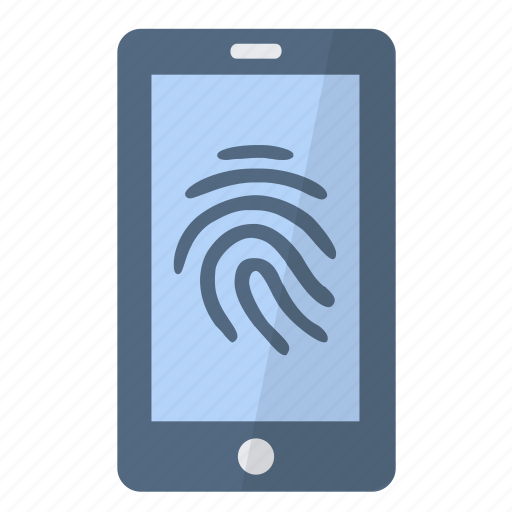 Access, app, application, fingerprint, phone, security, smartphone icon - Download on Iconfinder
