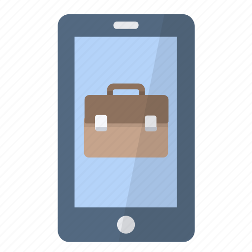 App, application, briefcase, phone, professionnal, smartphone icon - Download on Iconfinder