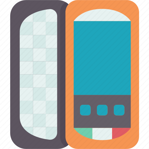 Phone, sliding, qwerty, cell, keyboard icon - Download on Iconfinder