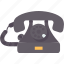 telephone, desktop, rotary, dial, call 