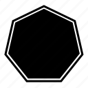 photo, frame, heptagon, shape, border
