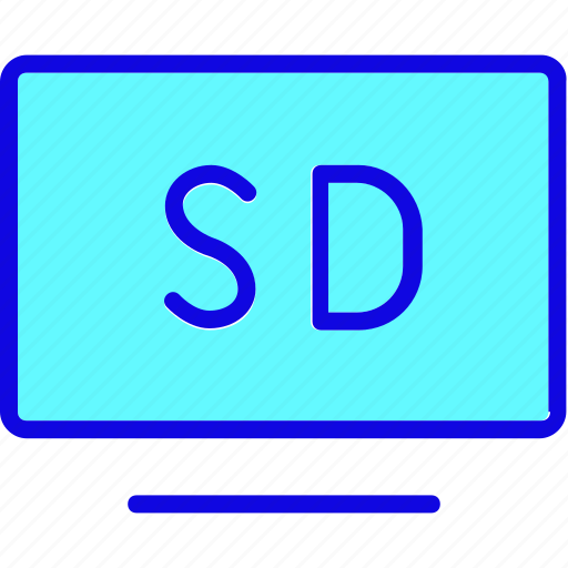 Data, display, file, lcd, sd, storage, television icon - Download on Iconfinder