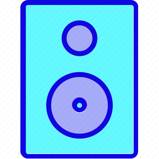 Audio, media, music, song, sound, speaker, speaker box icon - Download on Iconfinder