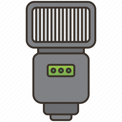 Accessory, bright, external, flash, lighting icon - Download on Iconfinder