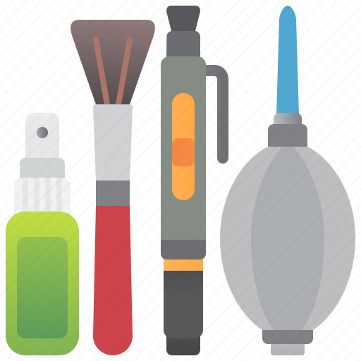 Accessory, brush, cleaner, equipment, gear icon - Download on Iconfinder