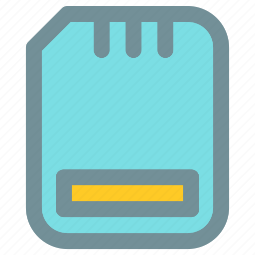 File, memory, sdcard, storage icon - Download on Iconfinder