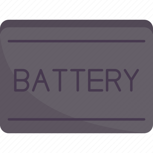 Battery, camera, lithium, rechargeable, accessory icon - Download on Iconfinder