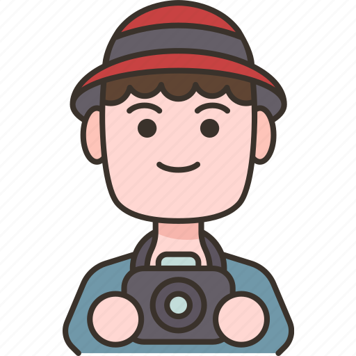 Photographer, photo, camera, tourist, professional icon - Download on Iconfinder