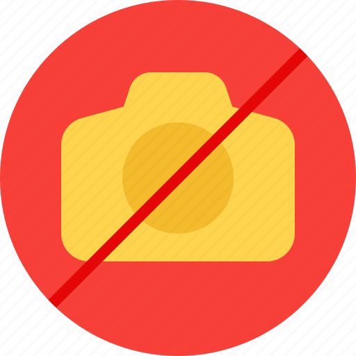 No, photo, camera, forbidden, prohibition, restriction icon - Download on Iconfinder