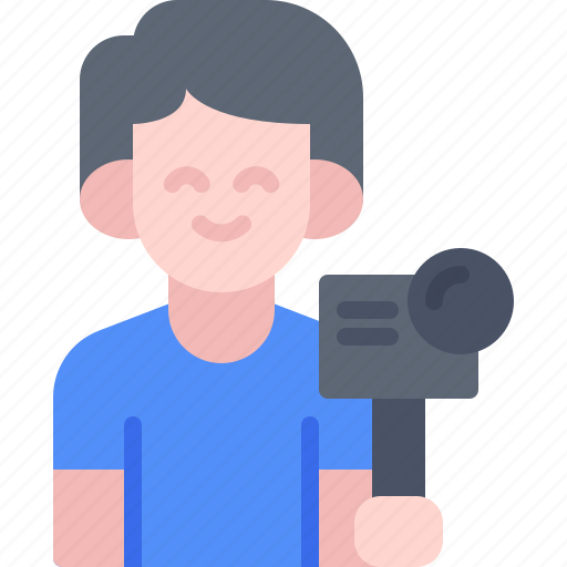 User, action, camera, man, photo, video icon - Download on Iconfinder
